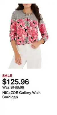 Nordstrom NIC+ZOE Gallery Walk Cardigan offer