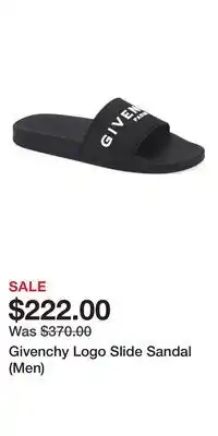 Nordstrom Givenchy Logo Slide Sandal (Men) offer
