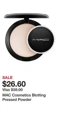 Nordstrom MAC Cosmetics Blotting Pressed Powder offer
