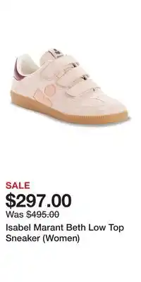 Nordstrom Isabel Marant Beth Low Top Sneaker (Women) offer