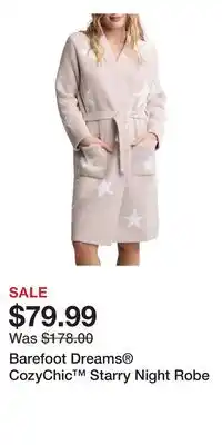 Nordstrom Barefoot Dreams CozyChic Starry Night Robe offer