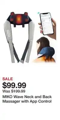Nordstrom MIKO Wave Neck and Back Massager with App Control offer