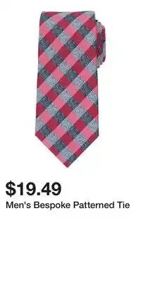 Kohl's Men's Bespoke Patterned Tie offer