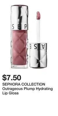 Kohl's SEPHORA COLLECTION Outrageous Plump Hydrating Lip Gloss offer