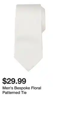 Kohl's Men's Bespoke Floral Patterned Tie offer