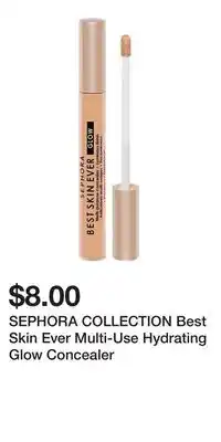 Kohl's SEPHORA COLLECTION Best Skin Ever Multi-Use Hydrating Glow Concealer offer