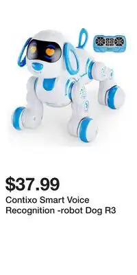 Kohl's Contixo Smart Voice Recognition -robot Dog R3 offer