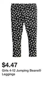 Kohl's Girls 4-12 Jumping Beans Leggings offer