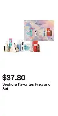 Kohl's Sephora Favorites Prep and Set offer