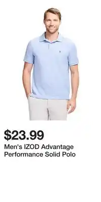 Kohl's Men's IZOD Advantage Performance Solid Polo offer