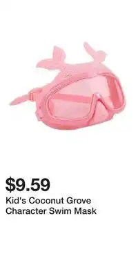 Kohl's Kid's Coconut Grove Character Swim Mask offer