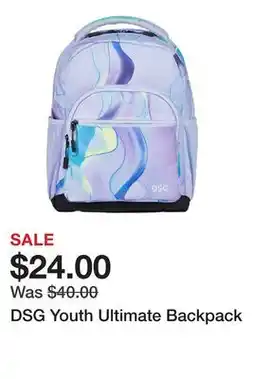 Dick's Sporting Goods DSG Youth Ultimate Backpack offer