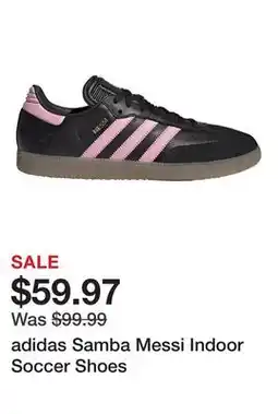 Dick's Sporting Goods adidas Samba Messi Indoor Soccer Shoes offer