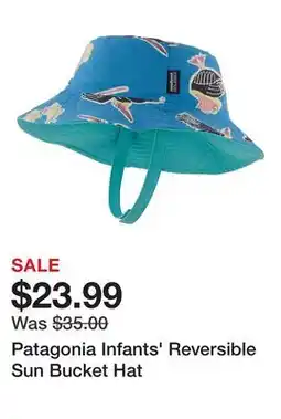 Dick's Sporting Goods Patagonia Infants' Reversible Sun Bucket Hat offer