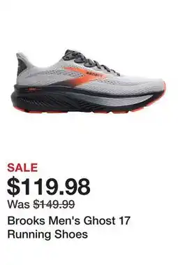 Dick's Sporting Goods Brooks Men's Ghost 17 Running Shoes offer
