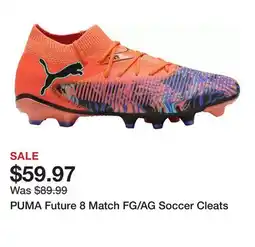 Dick's Sporting Goods PUMA Future 8 Match FG/AG Soccer Cleats offer