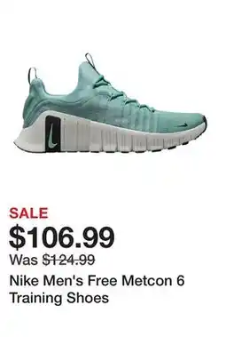 Dick's Sporting Goods Nike Men's Free Metcon 6 Training Shoes offer