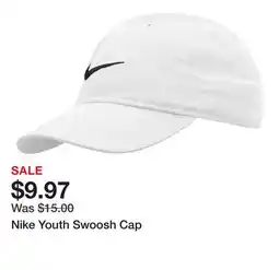 Dick's Sporting Goods Nike Youth Swoosh Cap offer