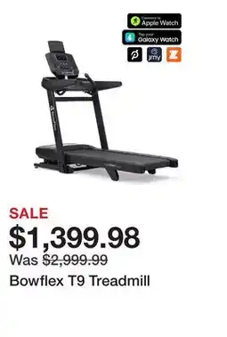 Dick's Sporting Goods Bowflex T9 Treadmill offer
