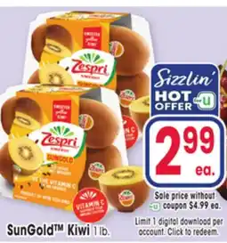 Jewel-Osco SunGold Kiwi 1 lb offer