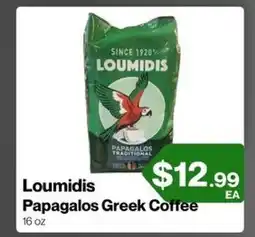 Market Place on Oakton Loumidis Papagalos Greek Coffee offer