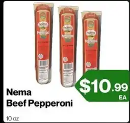Market Place on Oakton Nema Beef Pepperoni offer