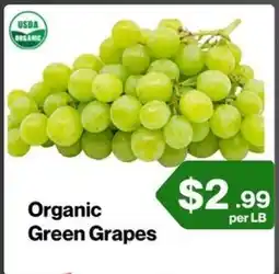 Market Place on Oakton Organic Green Grapes offer