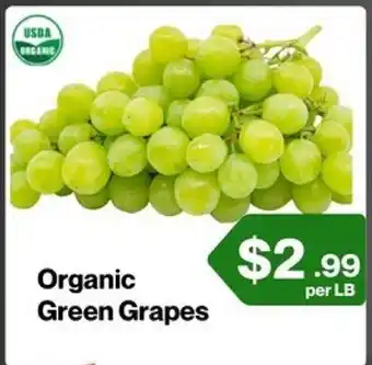 Market Place on Oakton Organic Green Grapes offer