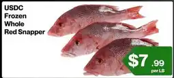 Market Place on Oakton USDC Frozen Whole Red Snapper offer