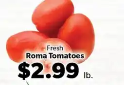 Living Fresh Market Fresh Roma Tomatoes offer