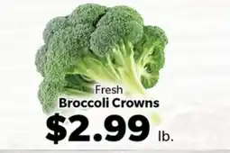 Living Fresh Market Fresh Broccoli Crowns offer