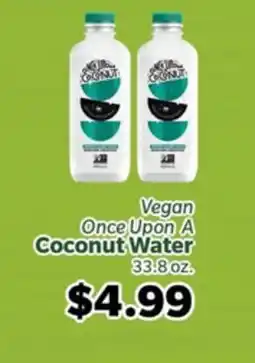 Living Fresh Market Vegan Once Upon A Coconut Water offer
