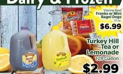 Living Fresh Market Vienna Beef Franks or Mini Bagel Dogs offer