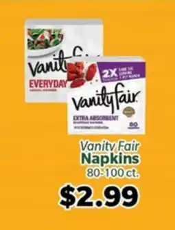 Living Fresh Market Vanity Fair Napkins offer