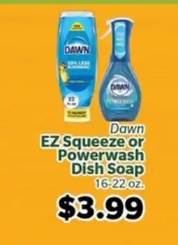 Living Fresh Market Dawn EZ Squeeze or Powerwash Dish Soap offer