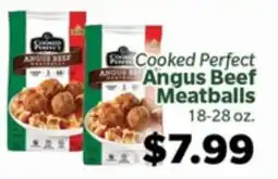 Living Fresh Market Cooked Perfect Angus Beef Meatballs offer