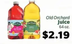 Living Fresh Market Old Orchard Juice offer