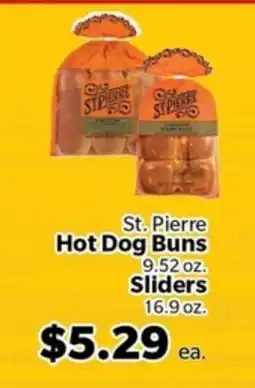 Living Fresh Market St. Pierre Hot Dog Buns Sliders offer