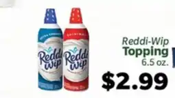 Living Fresh Market Reddi-Wip Topping offer