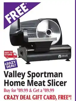 Ocean State Job Lot Valley Sportman Home Meat Slicer offer