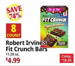 Ocean State Job Lot Robert Irvine's Fit Crunch Bars offer