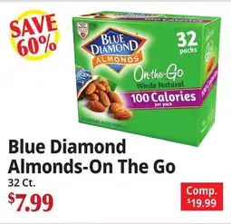 Ocean State Job Lot Almonds-On The Go offer