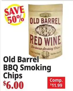 Ocean State Job Lot Old Barrel BBQ Smoking Chips offer