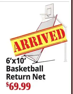 Ocean State Job Lot 6'x10' Basketball Return Net offer