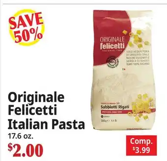 Ocean State Job Lot Originale Felicetti Italian Pasta offer