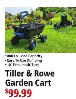 Ocean State Job Lot Tiller & Rowe Garden Cart offer