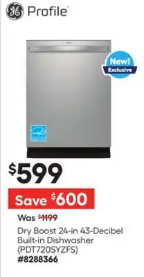 Lowe's Dry Boost 24-in 43-Decibel Built-in Dishwasher offer