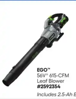 Lowe's 56VG 615-CFM Leaf Blower offer
