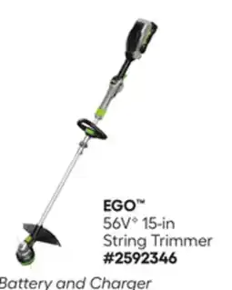 Lowe's 56VG 15-in String Trimmer offer