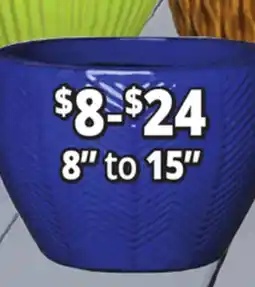Ocean State Job Lot Outdoor Glazed Ceramic Planters offer